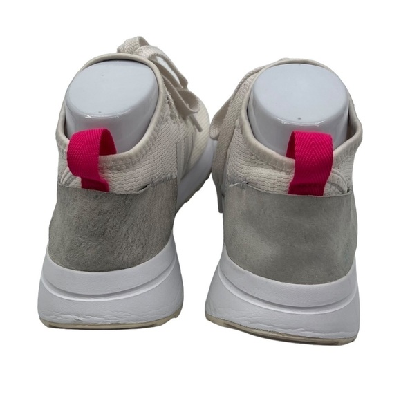 adidas White FLB Mid Top Sneakers Size 9 Women's - Picture 7 of 9